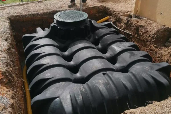 Récuperation des eaux de pluie